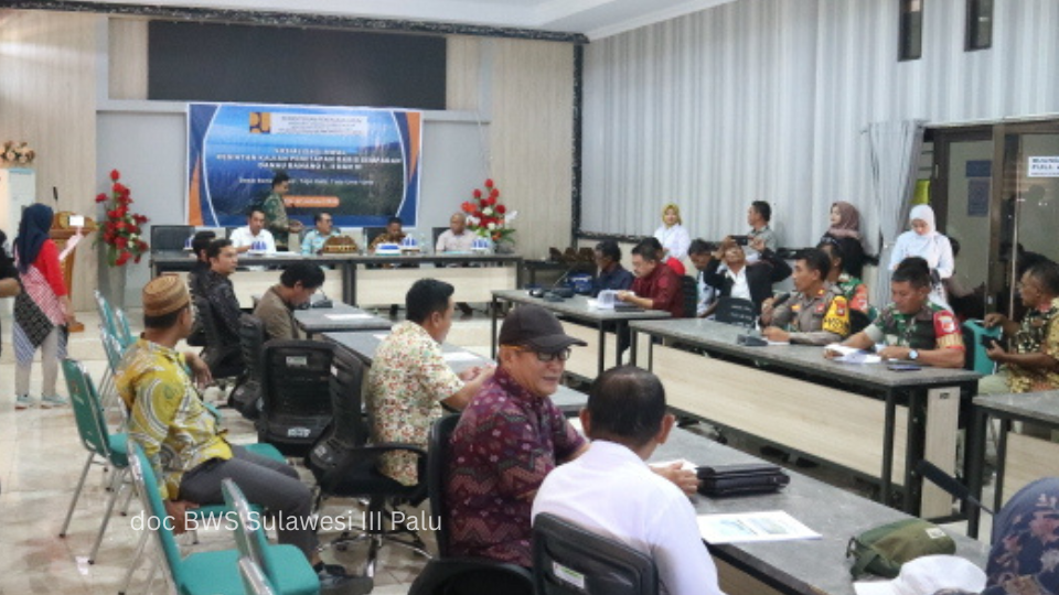 Jaga Fungsi Danau dan Sumber Daya Air BWS Sulawesi III Palu Sosialisasikan Kajian Penetapan Garis Sempadan Danau Banano