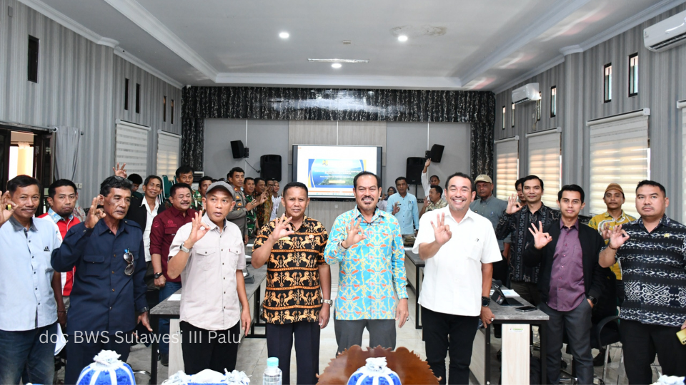 Jaga Fungsi Danau dan Sumber Daya Air BWS Sulawesi III Palu Sosialisasikan Kajian Penetapan Garis Sempadan Danau Banano