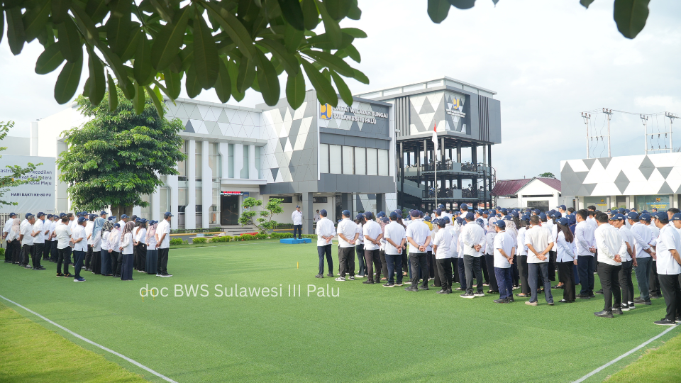 Apel Pagi BWS Sulawesi III Palu, Kesiapsiagaan Satgas Bencana dan Disiplin Jadi Fokus Utama