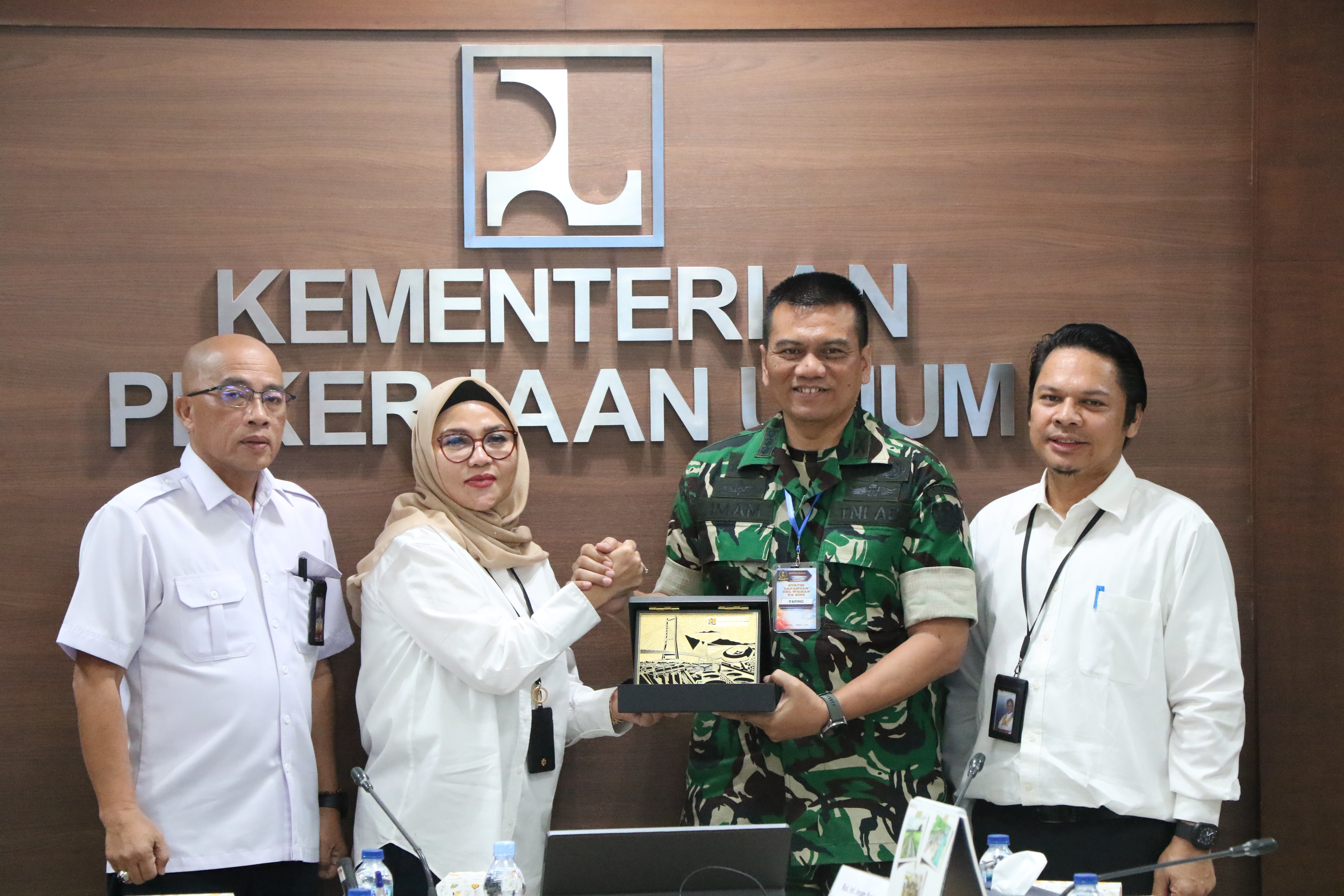 KKL Wilhan Pasis Seskoad TA 2026 bersama Kementerian PU Perkuat Sinergi Penanggulangan Bencana dan Ketahanan Wilayah
