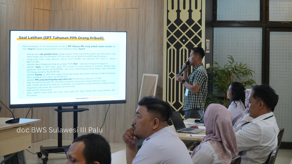 Dukung Literasi Pajak Digital melalui Sosialisasi SPT Tahunan Coretax
