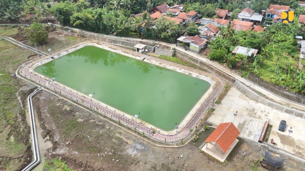 Kementerian PU Tuntaskan Embung Kejawar dan Kedunggede di Banyumas, Dukung Irigasi Pertanian dan Pemanfaatan Ruang Publik