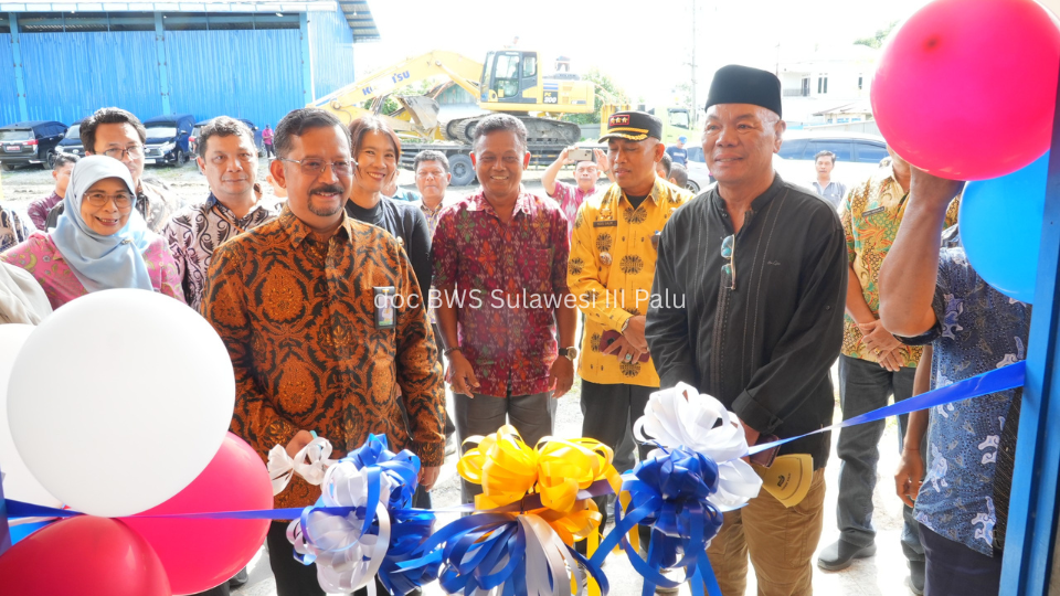 Peresmian Kantor UPI Daerah Irigasi Sausu Atas, Perkuat Pelayanan dan Pengelolaan Irigasi