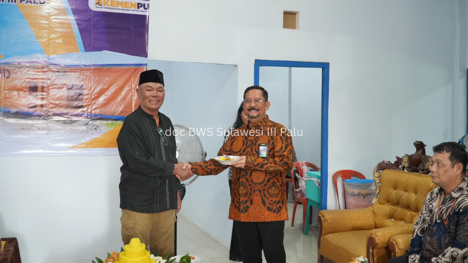 Peresmian Kantor UPI Daerah Irigasi Sausu Atas, Perkuat Pelayanan dan Pengelolaan Irigasi