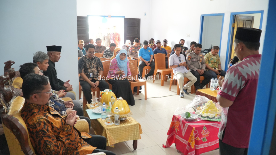 Peresmian Kantor UPI Daerah Irigasi Sausu Atas, Perkuat Pelayanan dan Pengelolaan Irigasi