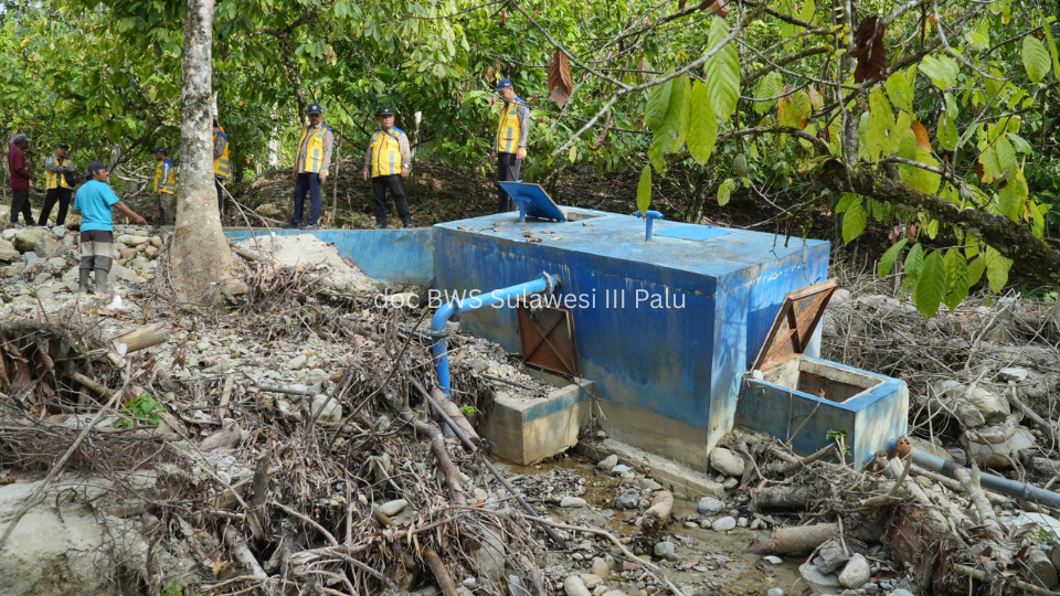 Aksi Cepat Pascabencana, BWS Sulawesi III Palu Tinjau Kerusakan Infrastruktur Air di Kamarora