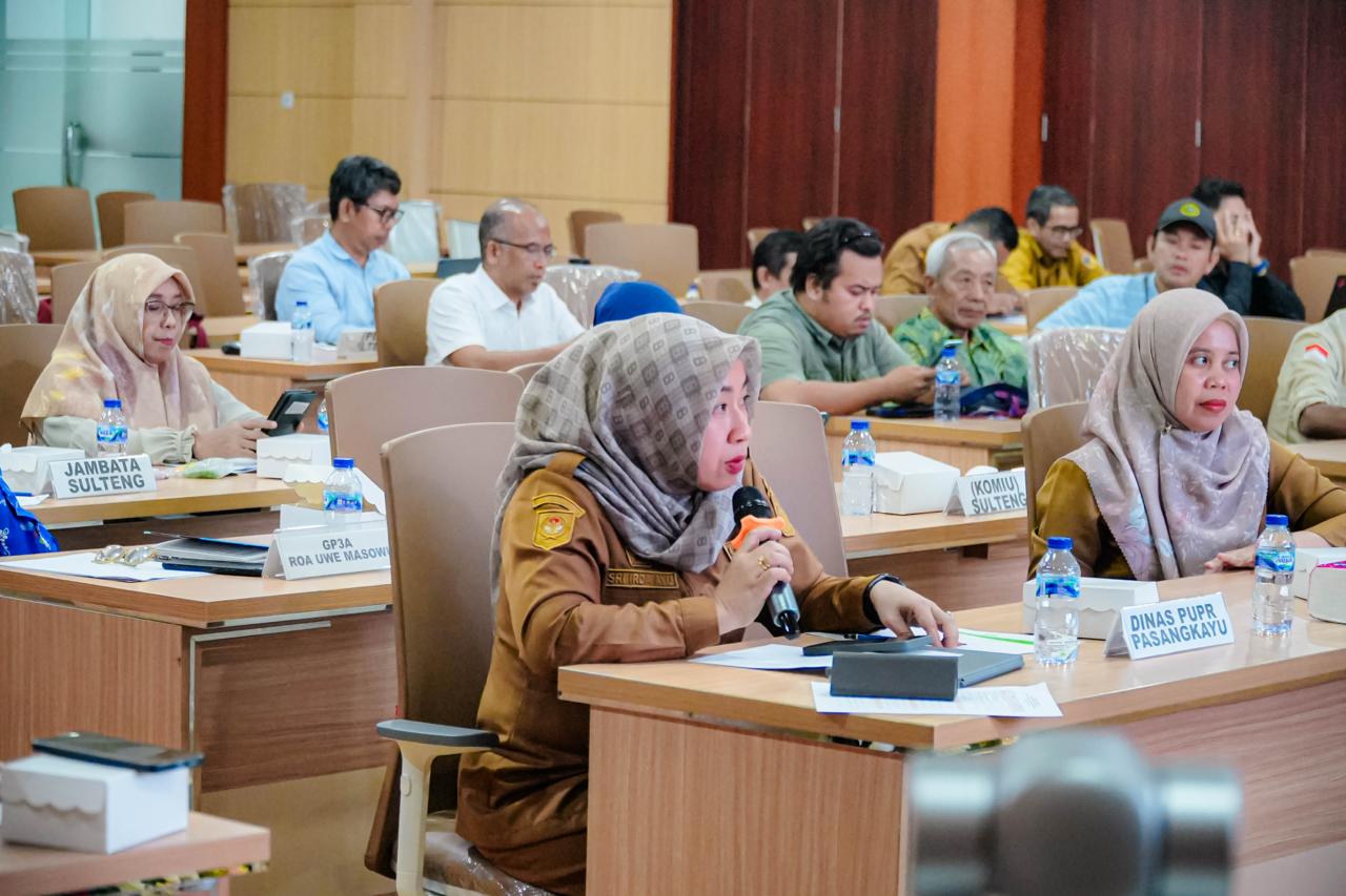 TKPSDA WS Palu-Lariang Bahas Penguatan Kelembagaan Pengelolaan Sumber Daya Air