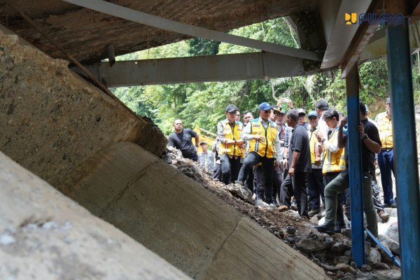 Prioritaskan Keselamatan Warga, Menteri PU Instruksikan BPJN Aceh Perkuat Jembatan Enang-enang