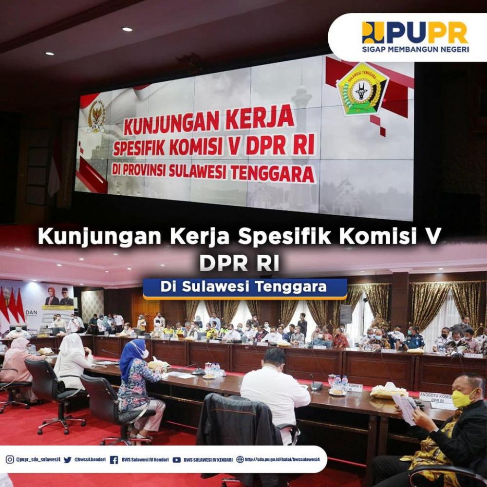 Kunjungan Kerja Spesifik Komisi V DPR RI ke Kendari Sulawesi Tenggara