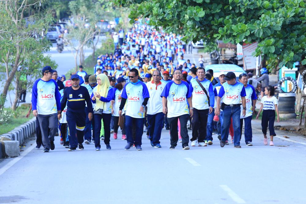 JALAN SANTAI DALAM RANGKA MENYAMBUT HARI BAKTI PU KE 73