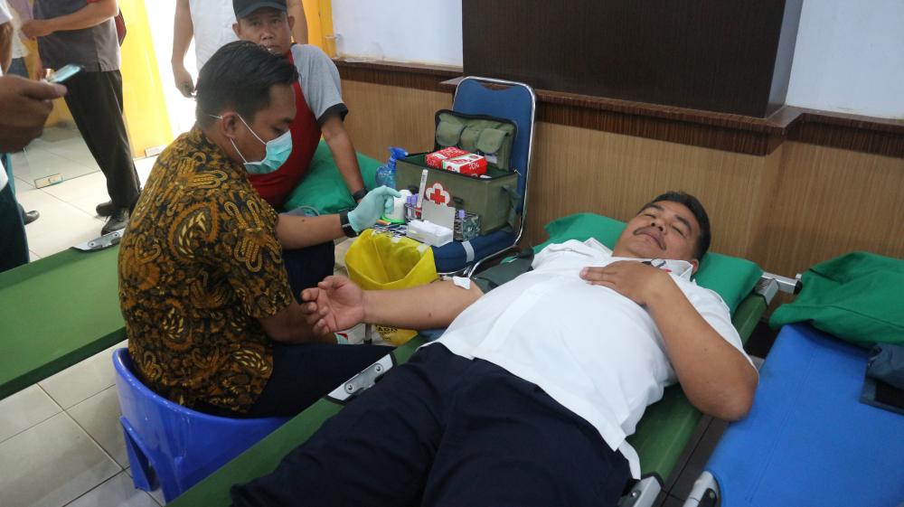 RANGKAIAN KEGIATAN HAD 2019 BWS SULAWESI IV KENDARI : AKSI DONOR DARAH