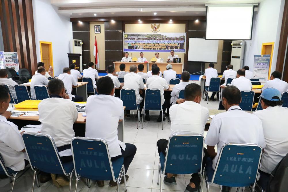 PEMBINAAN DAN PENDAMPINGAN PETUGAS SERVEYOR LINGKUP BWS SULAWESI IV KENDARI