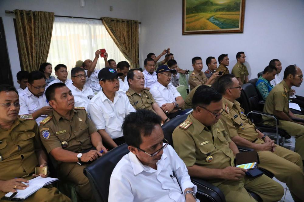 Kepala BWS Sulawesi IV Kendari Dampingi Asisten II Bidang Ekonomi dan Pembangunan Menerima Kunjungan Kerja Komite II DPD RI