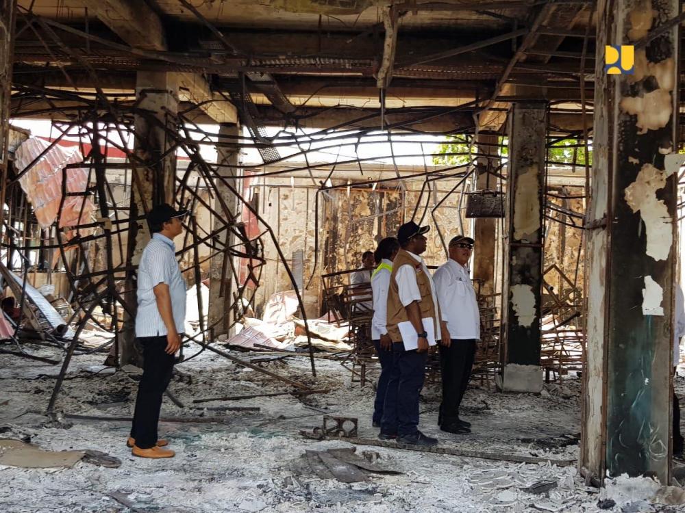 Menteri Basuki : Bangunan Pemerintah yang Rusak di Jayapura Pasca Demonstrasi Akan Segera Direkonstruksi