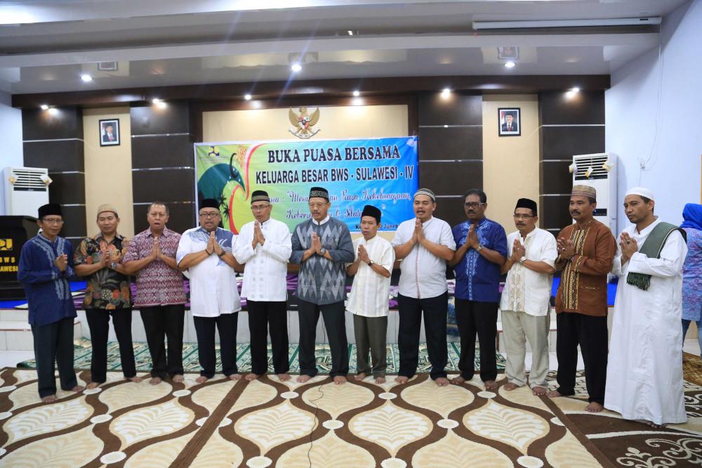 BALAI WILAYAH SUNGAI SULAWESI IV MENGADAKAN HALAL BIHALAL