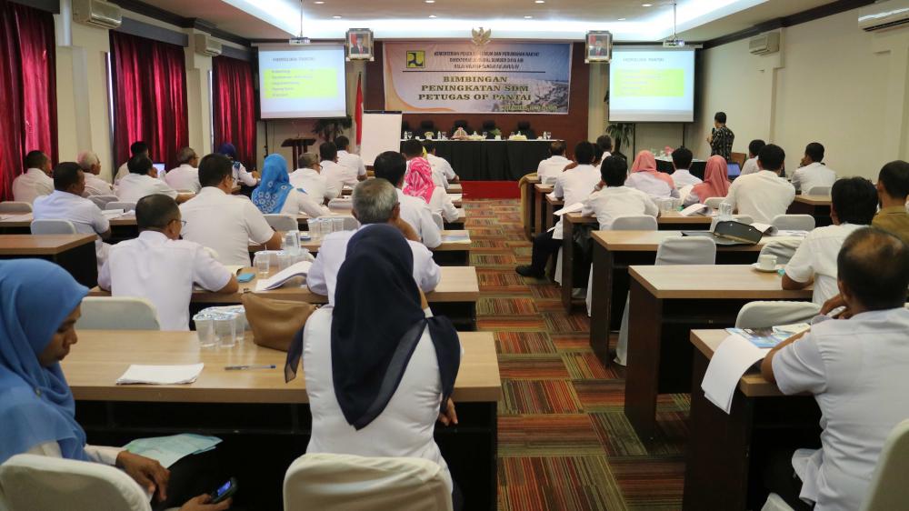 BIMTEK PENINGKATAN SDM PETUGAS OP PANTAI