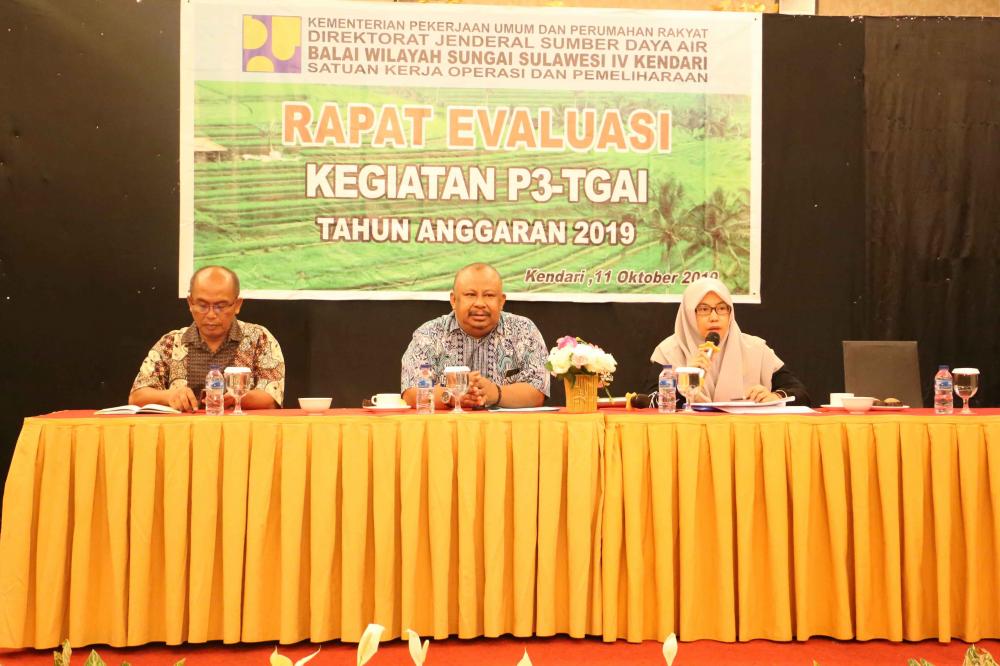 Rapat Evaluasi Kegiatan P3TGAI Tahun Anggaran 2019