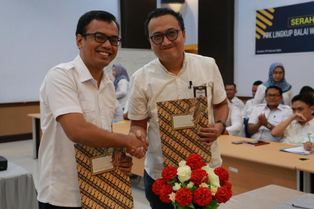 Serah Terima Jabatan PPK Lingkup BWS Sulawesi IV Kendari Tahun 2020