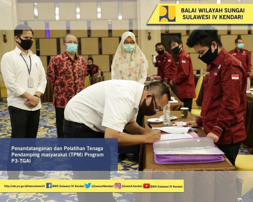 Penandatanganan dan Pelatihan TPM Program P3TGAI Tahap III