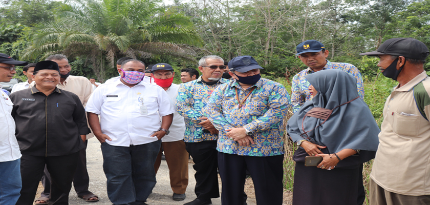 Kunjungan Kepala Balai Wilayah Sungai Sumatera III di Kabupaten Kampar