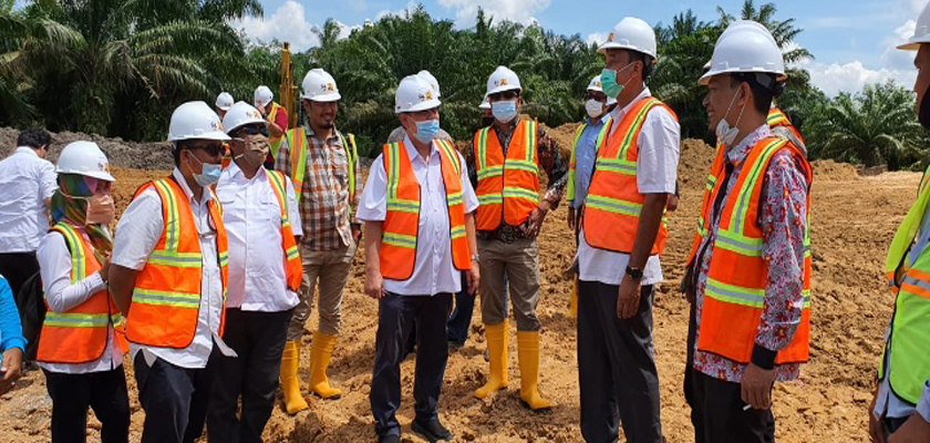 Gambar Kunjungan Kepala Balai Wilayah Sungai Sumatera III ke Kabupaten Siak