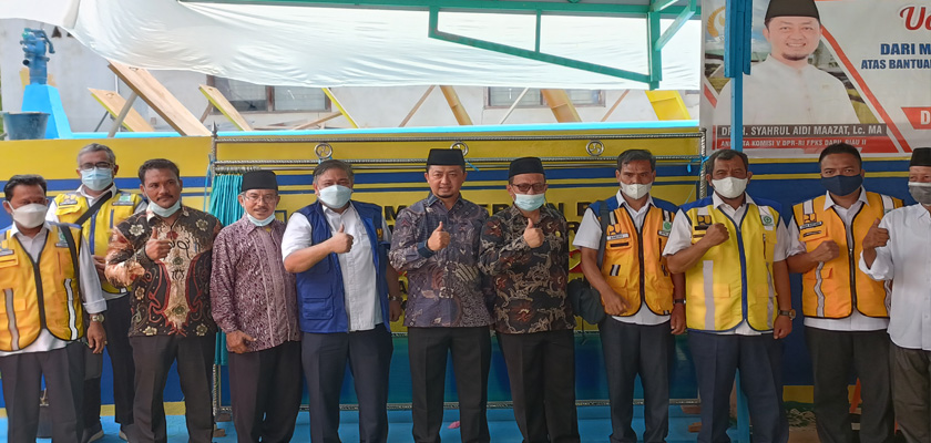 Gambar PERESMIAN DAN PENYERAHAN ASET AKUIFER BUATAN SIMPANAN HUJAN (ABSAH)