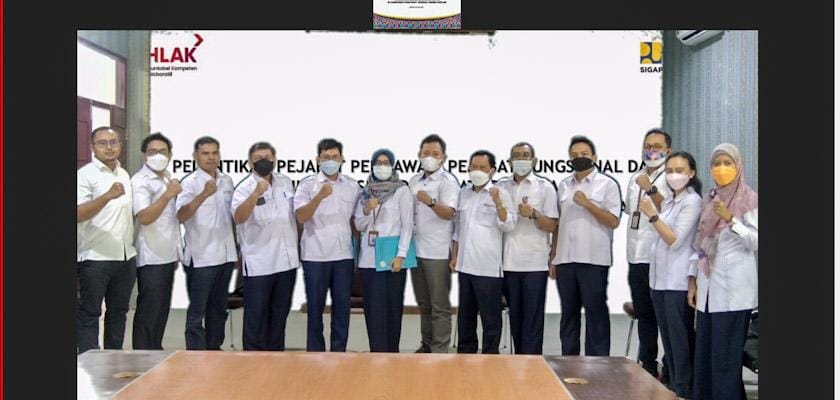 Gambar Pelantikan Pejabat Pengawas, Pejabat Fungsional, dan Pengukuhan Subkoordinator/Ketua Tim Di Lingkungan Direktorat Jenderal Sumber Daya Air