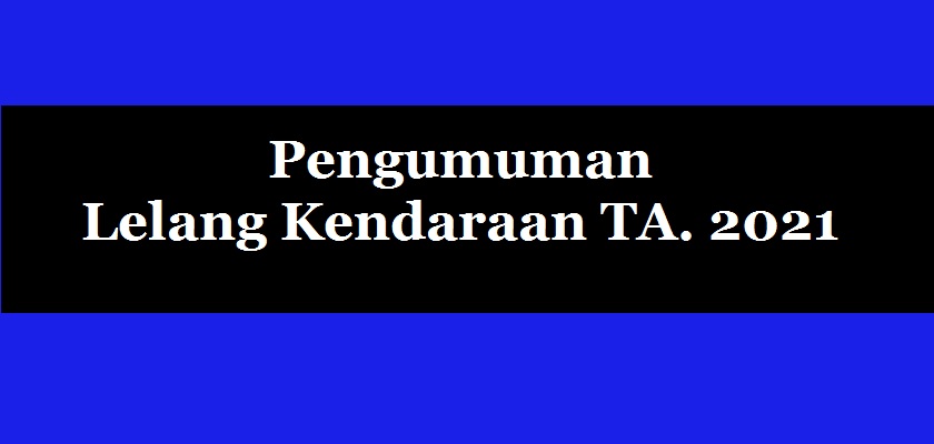 Gambar Pengumuman Lelang