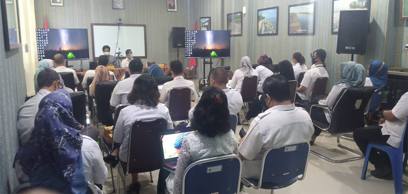 Gambar SOSIALISASI PENGGUNAAN APLIKASI SAKTI PADA UNIT KERJA BWS SUMATERA III