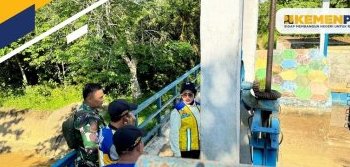 Gambar Peninjauan Lapangan Daerah Irigasi Kelayang Kabupaten Indragiri Hulu