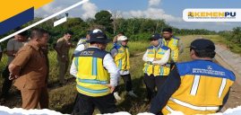 Gambar Peninjauan Lapangan Daerah Irigasi Osaka Kabupaten Rokan Hulu