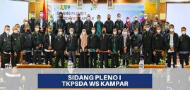 Gambar SIDANG PLENO I TKPSDA WS KAMPAR