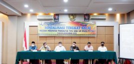Gambar Sosialisasi Program Percepatan Peningkatan Tata Guna Air Irigasi (P3-TGAI) TA 2022