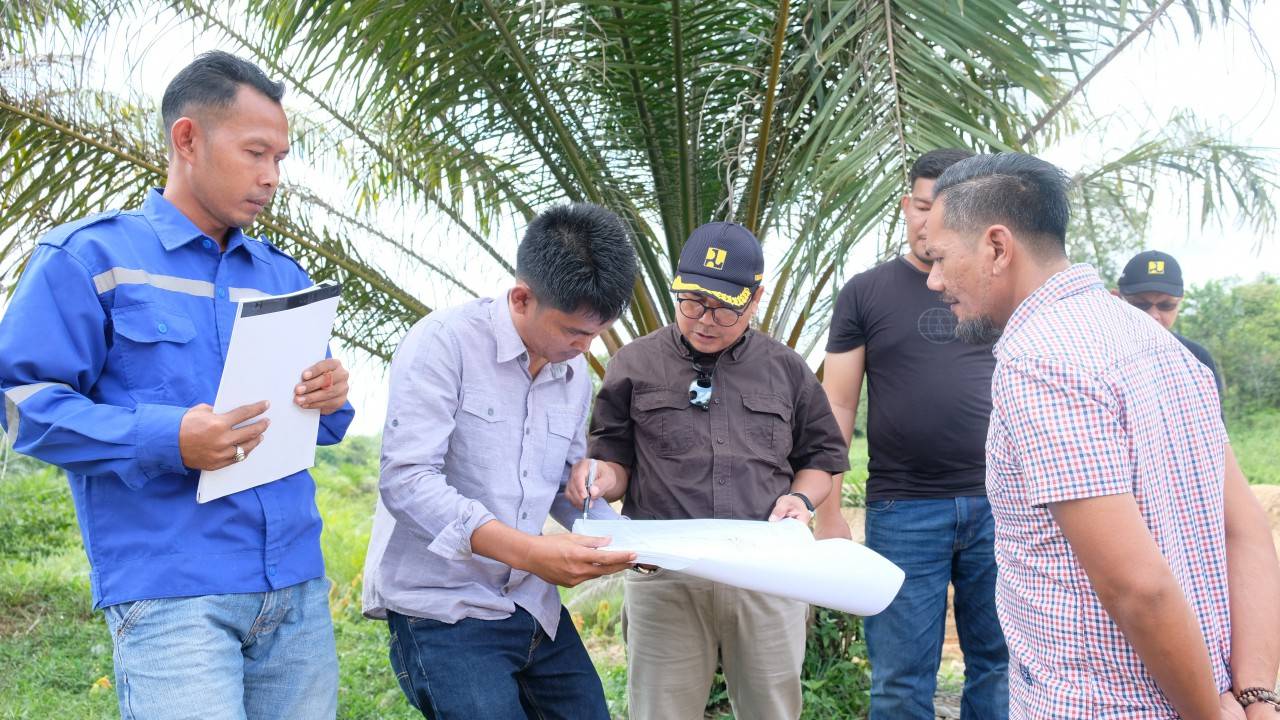 Monitoring Pembangunan Drainase Utama di Kota Muaro Tebo