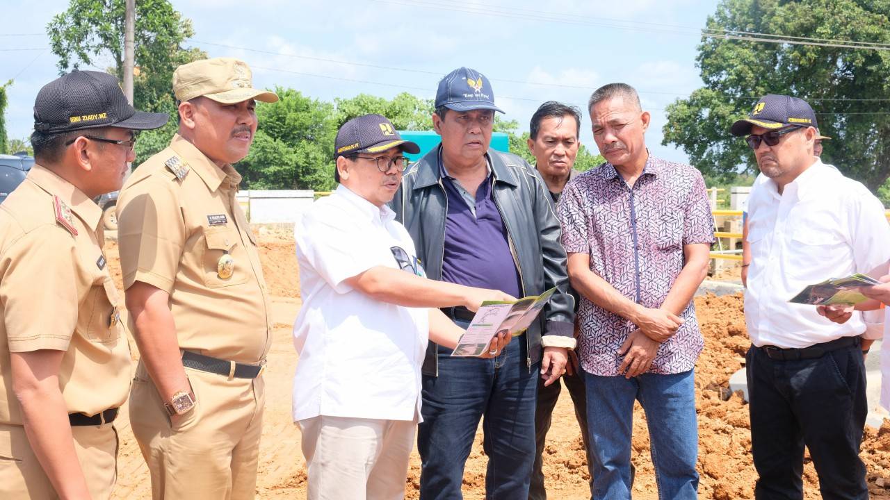 Kunjungan Lapangan Balai Wilayah Sungai Sumatera VI Bersama Komisi V DPR RI di Kabupaten Sarolangun