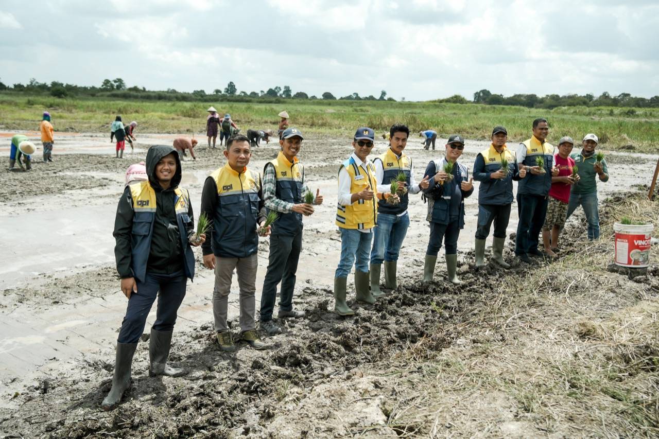 Kunjungan Lapangan Kegiatan Satker O&P SDA BWS Sumatera VI Jambi