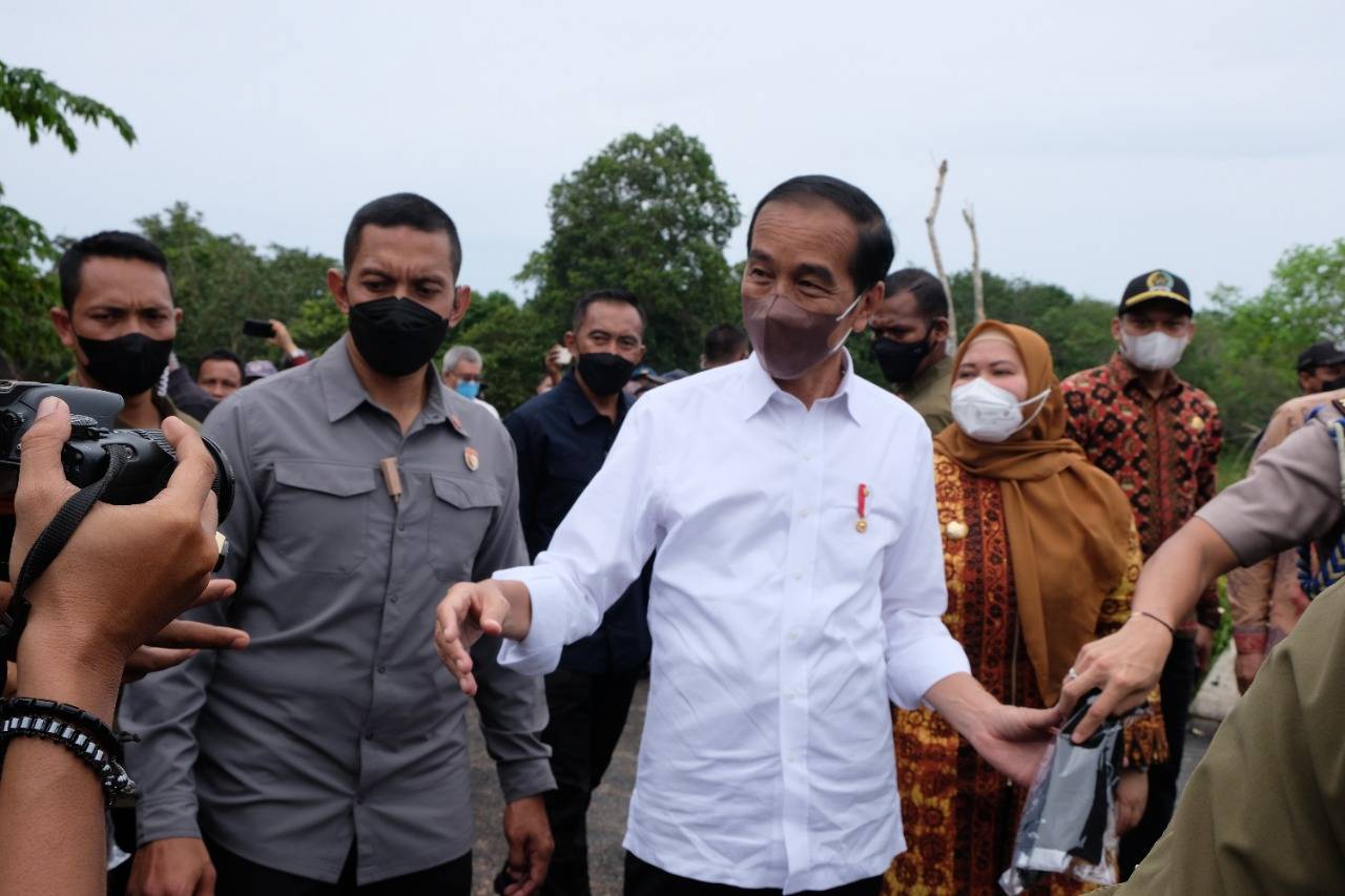 Kunjungan Kerja Presiden RI dan Menteri PUPR ke Provinsi Jambi