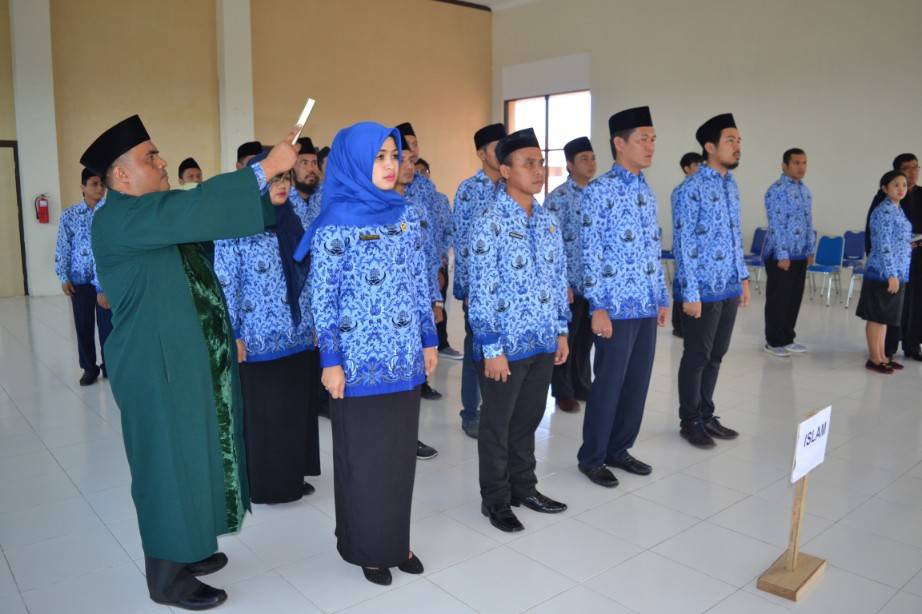 Sumpah Jabatan PNS Balai Wilayah Sungai VI Provinsi Jambi