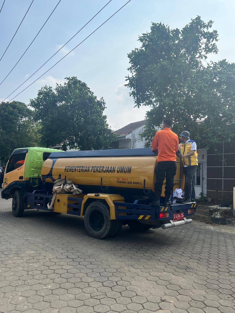 Kegiatan Distribusi Air Bersih