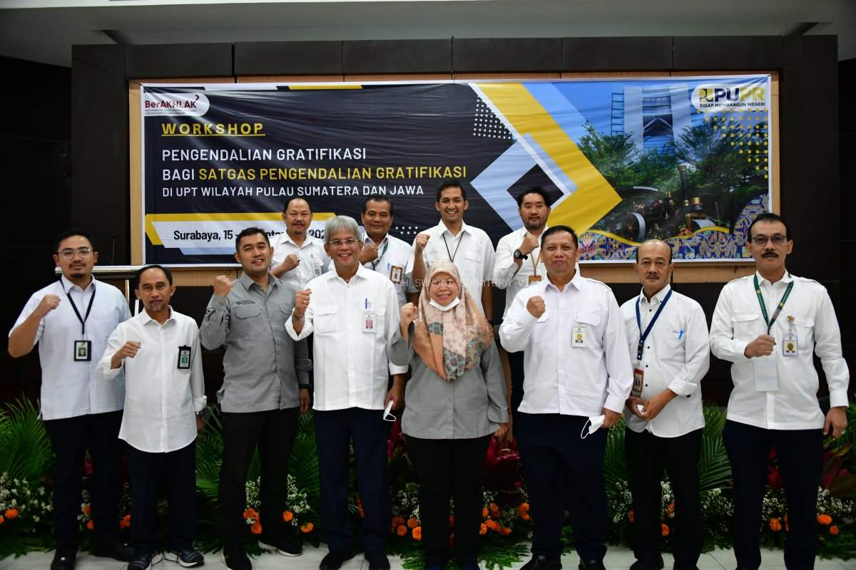 Kementerian PUPR Melaksanakan Workshop Pengendalian Gratifikasi Bersama KPK