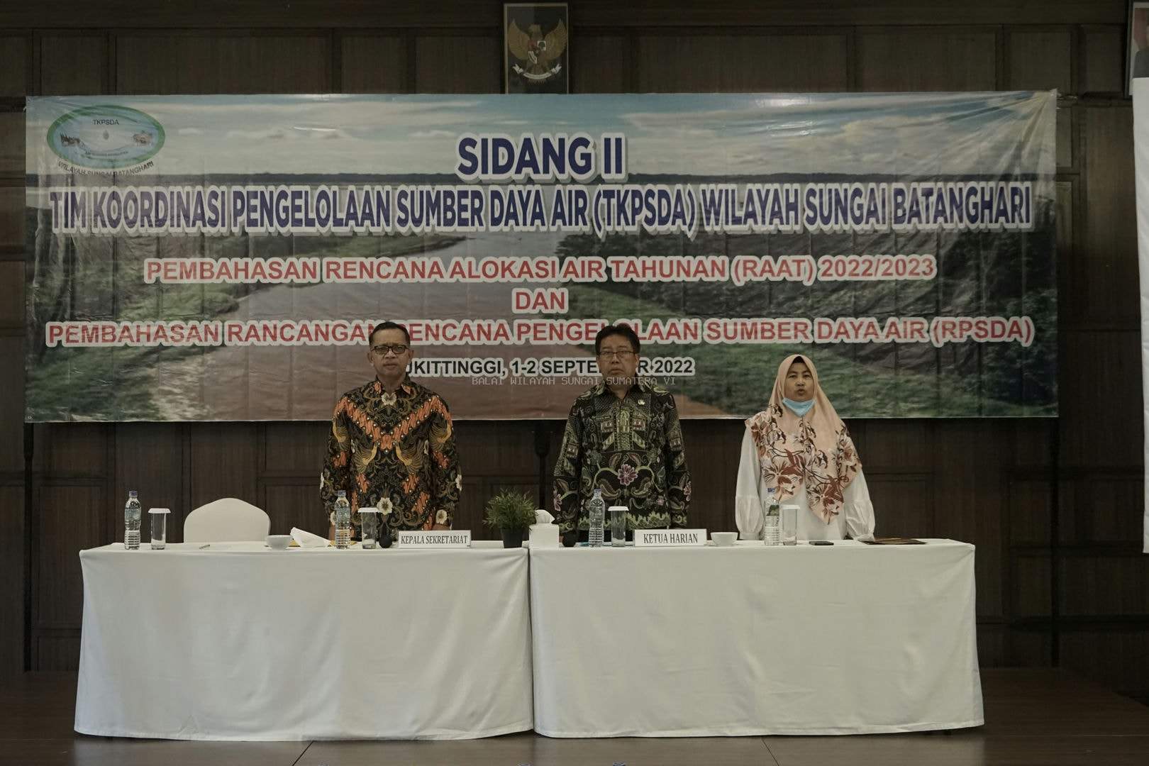 Sidang II TKPSDA WS Batanghari Tahun 2022