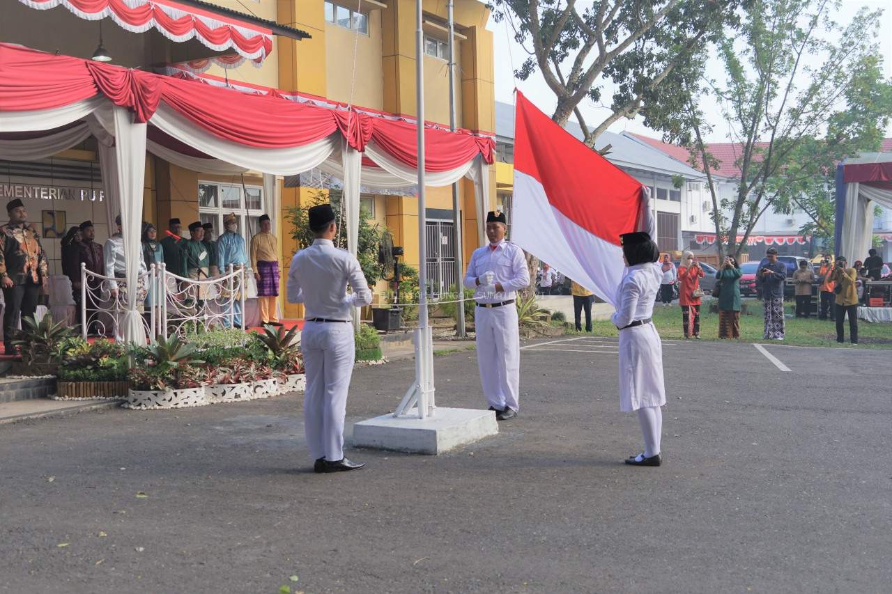 Semarak HUT Kemerdekaan RI ke-77 di Lingkungan BWS Sumatera VI