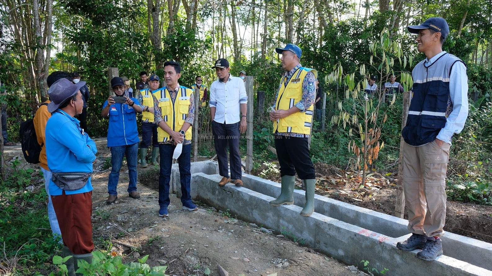 Kunjungan BWS Sumatera VI pada Lokasi P3-TGAI di Kab. Bungo, Kab. Tebo dan Kab. Sarolangun