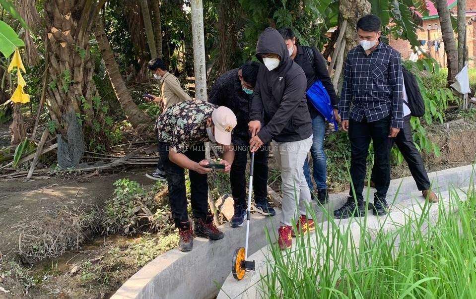 Kunjungan Lapangan Direktorat Kepatuhan Internal ke Lokasi Pekerjaan BWS Sumatera VI