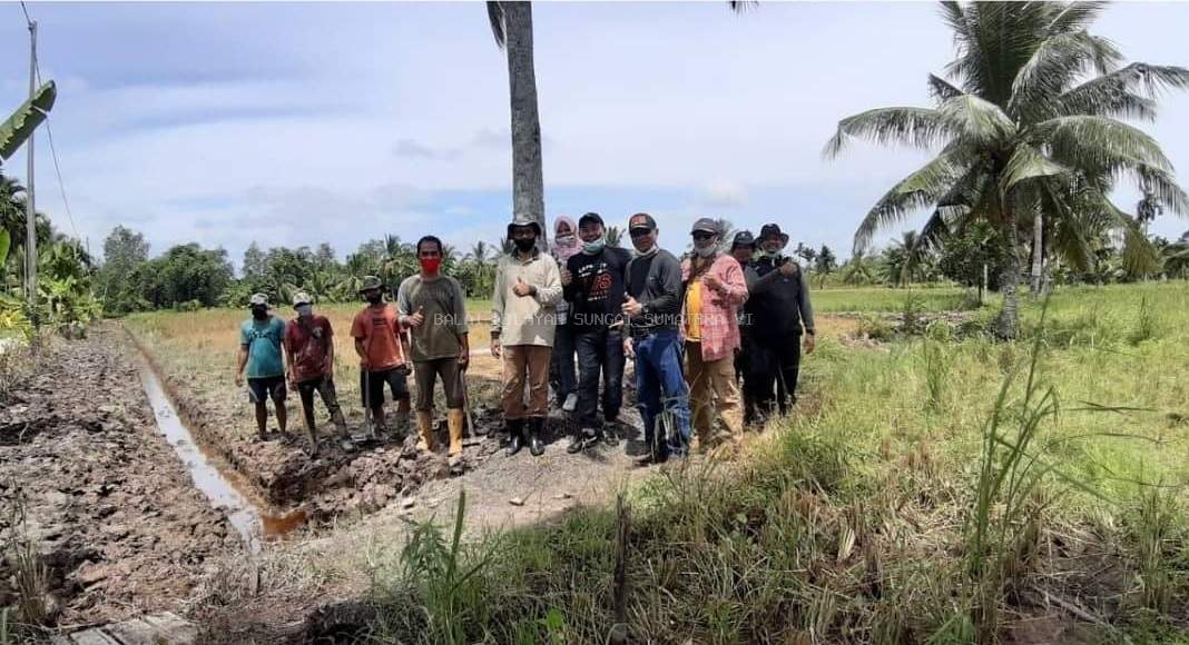 Monitoring dan Evaluasi Kegiatan P3-TGAI BWS Sumatera VI di Kab. Tanjung Jabung Barat