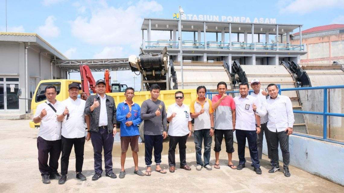 Kunjungan Stasiun Pompa Asam dan Stasiun Pompa Tembuku