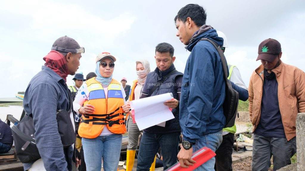 Subdit Irigasi & Rawa Monitoring dan Evaluasi Pekerjaan Jaringan Rawa BWS Sumatera VI