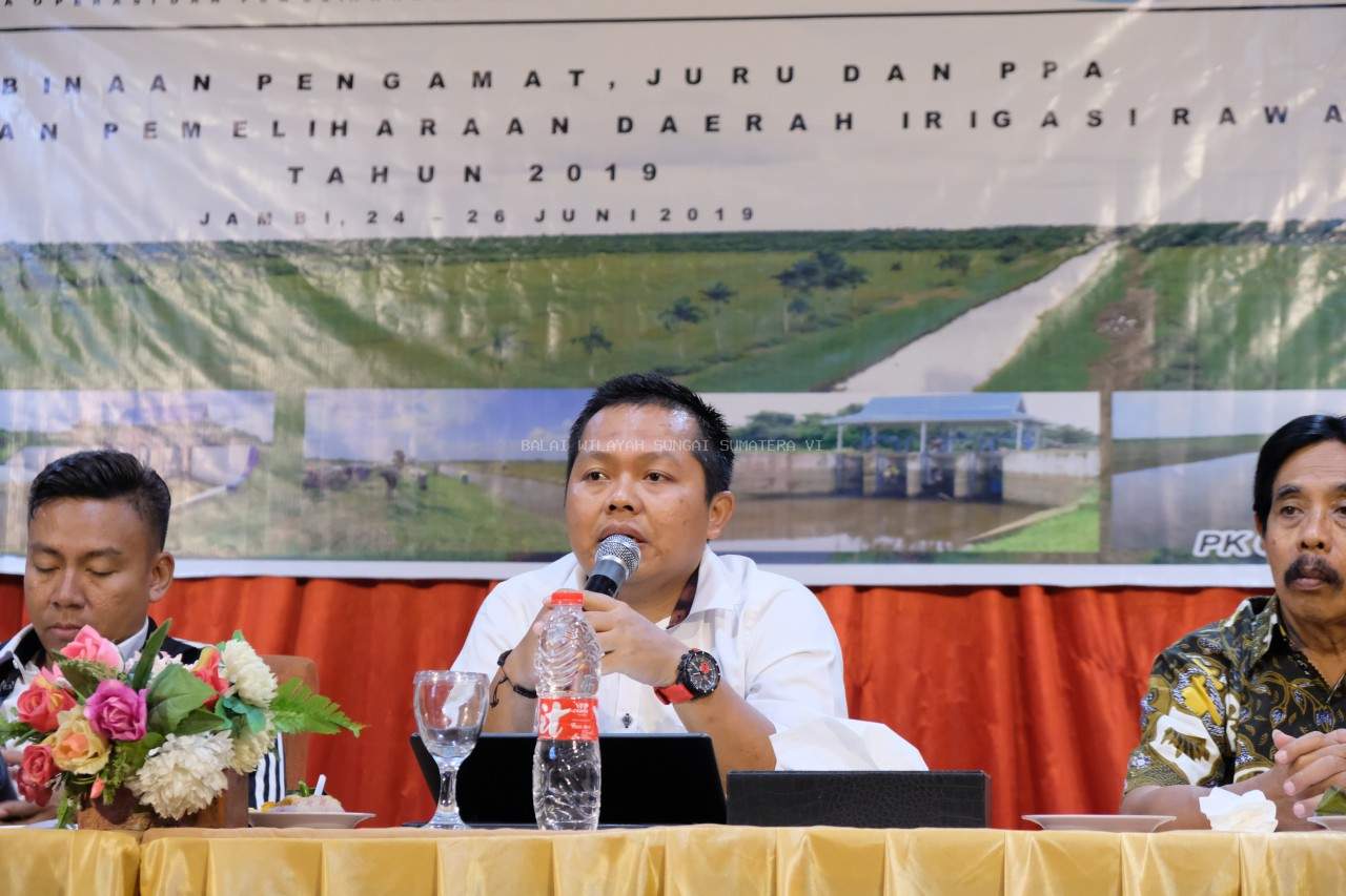 Pembinaan Tenaga Operasi dan Pemeliharaan Jaringan Irigasi dan Rawa Tahun 2019