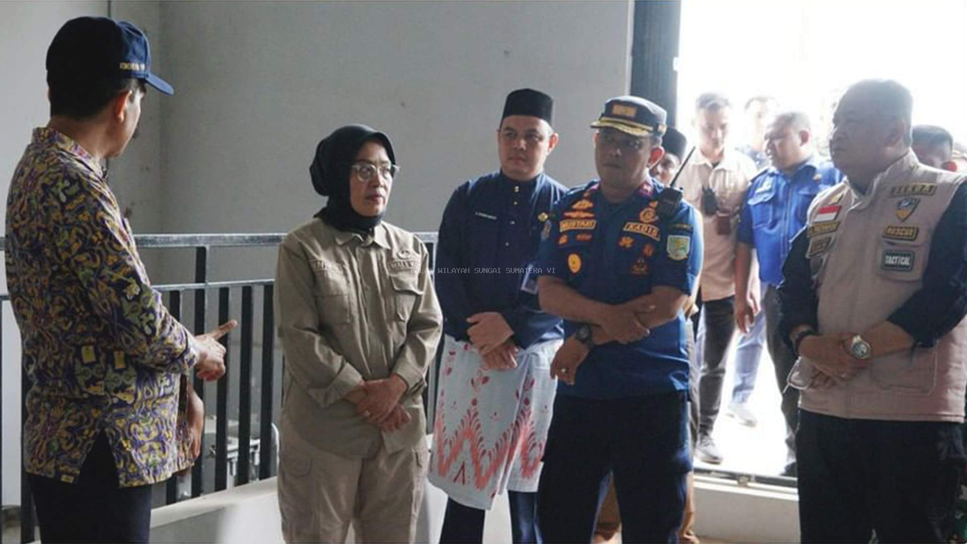 Kunjungan Pj. Walikota Jambi ke Stasiun Pompa Tembuku