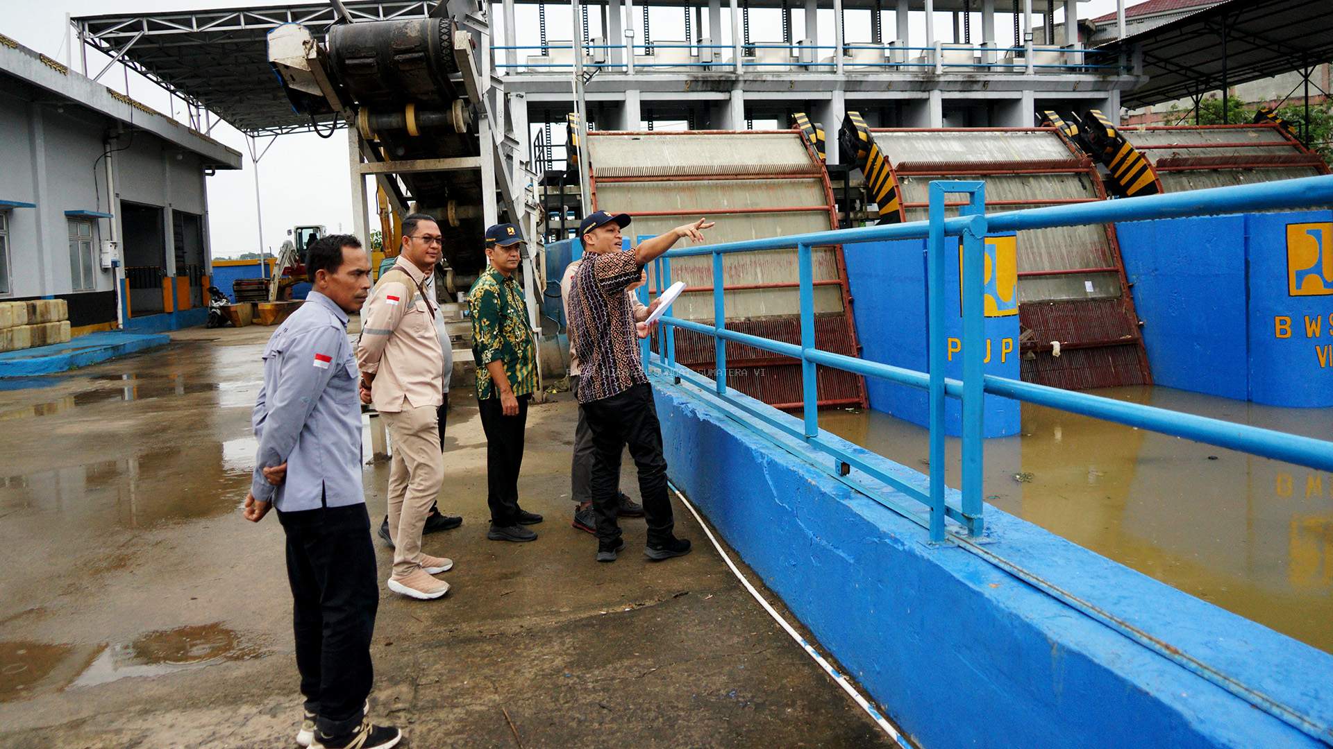 Monitoring Stasiun Pompa Air Sungai Asam dan Tembuku